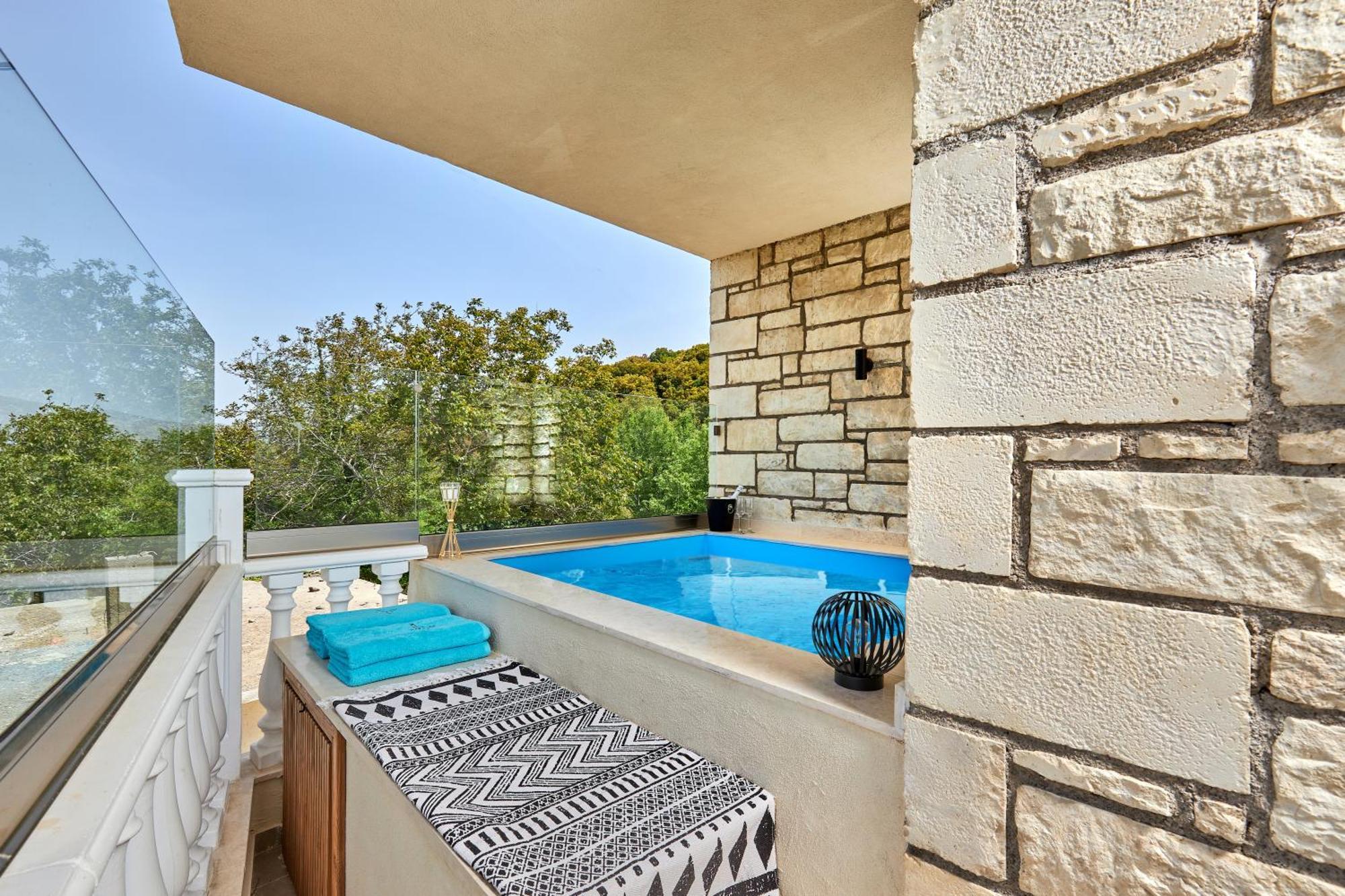 Mylostassi Villas With Balcony Plunge Pool Plati  外观 照片