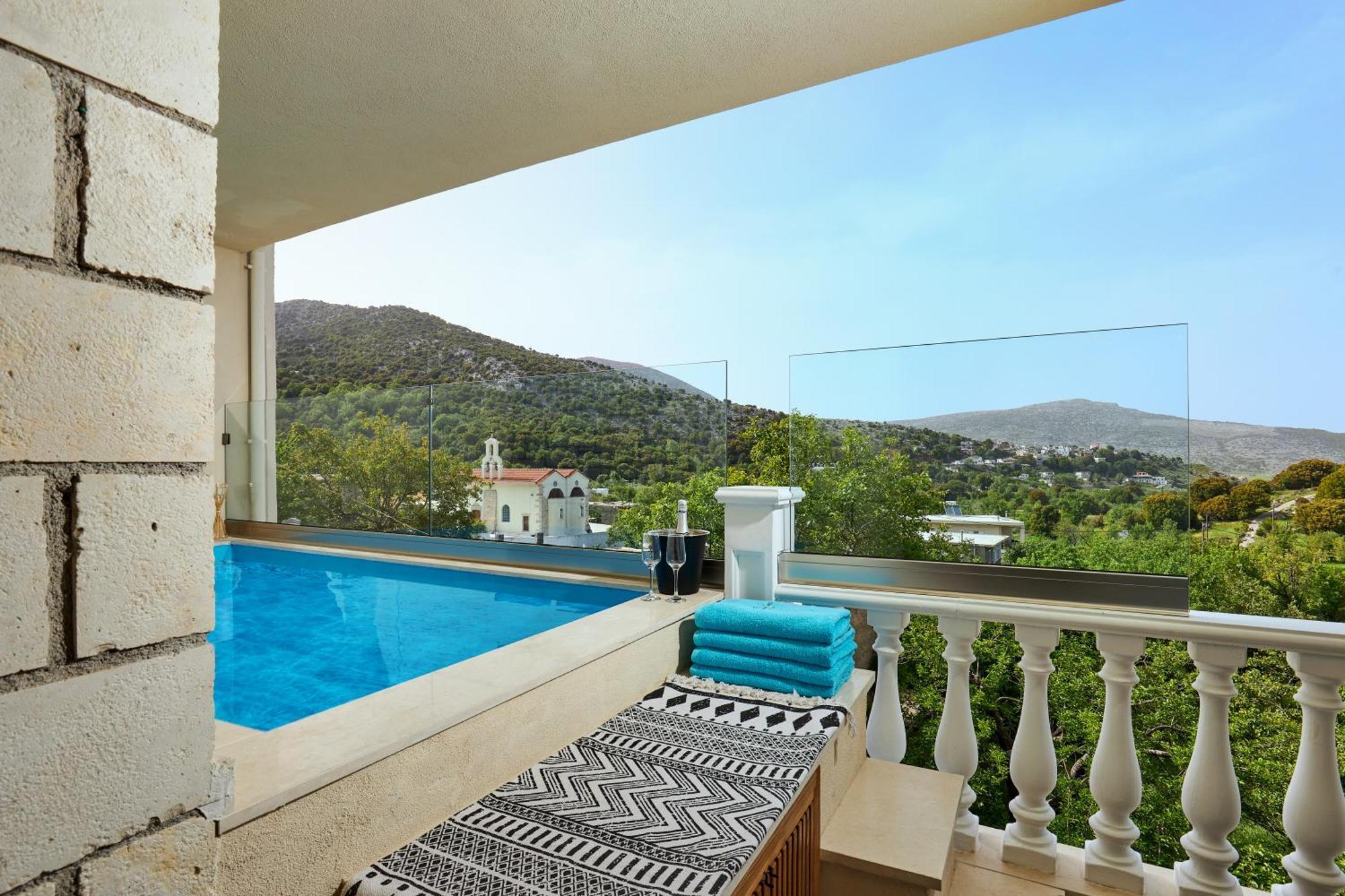 Mylostassi Villas With Balcony Plunge Pool Plati  外观 照片